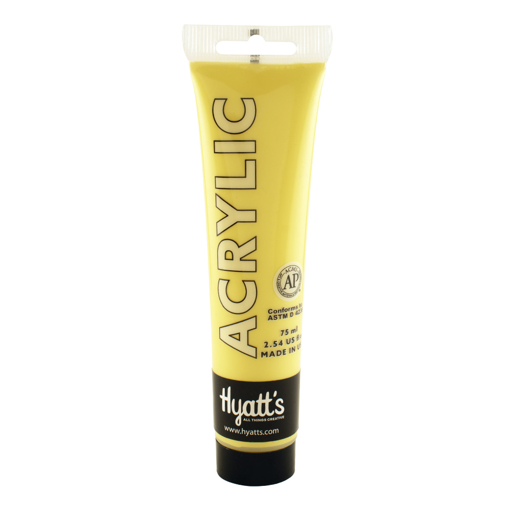 Hyatt's Acrylic 75 ml Naples Yellow Light