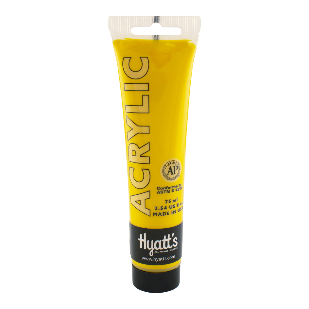 Hyatt's Acrylic 75 ml Cad Yellow Med