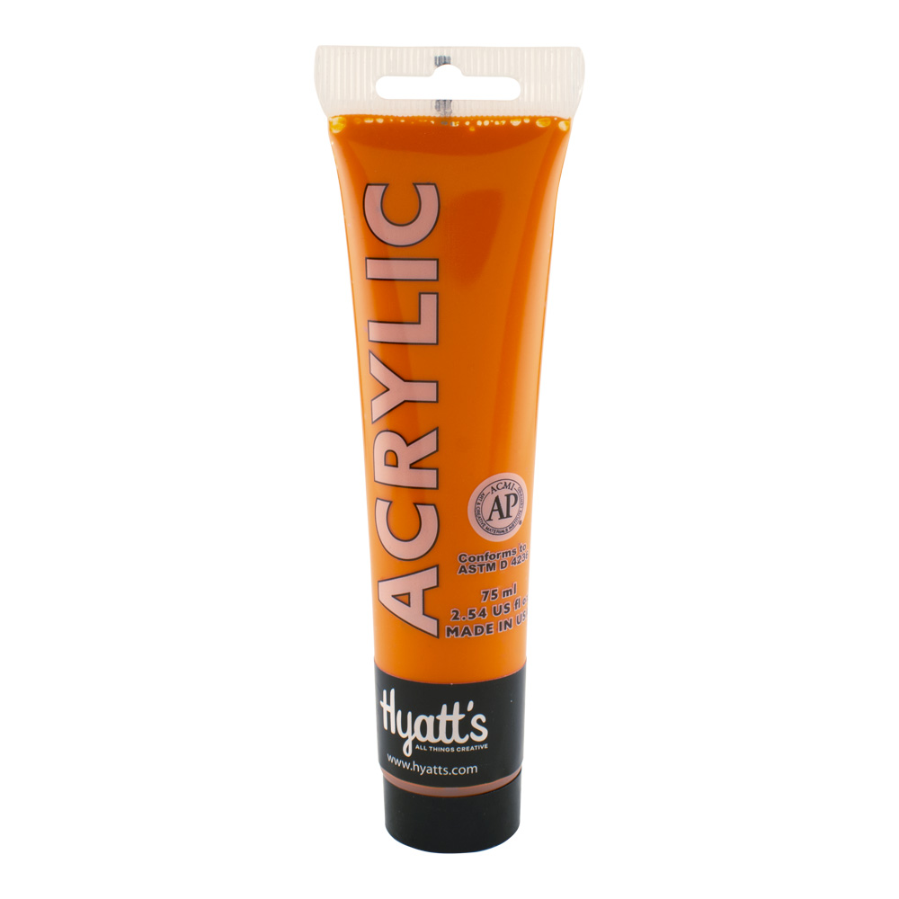 Hyatt's Acrylic 75 ml Cadmium Orange