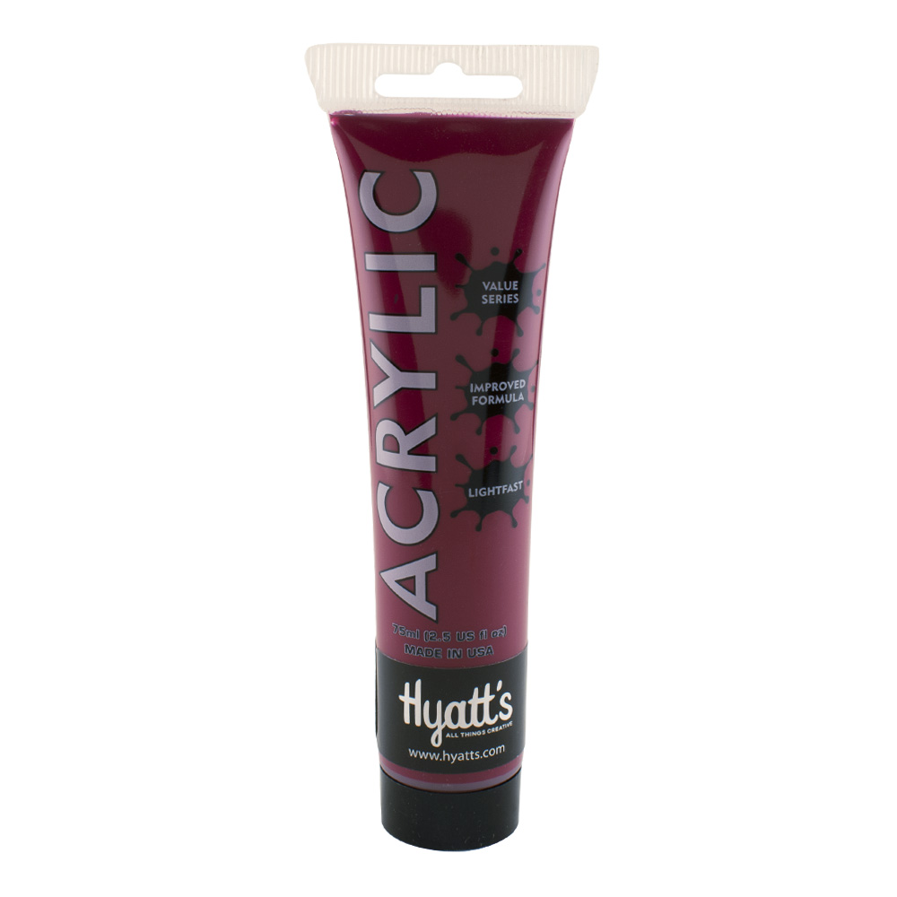 Hyatt's Acrylic 75 ml Alizarine Crimson