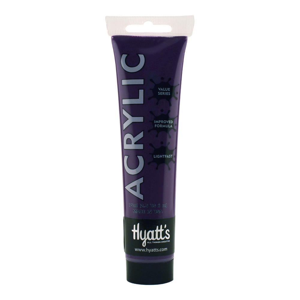 Hyatt's Acrylic 75 ml Deep Violet