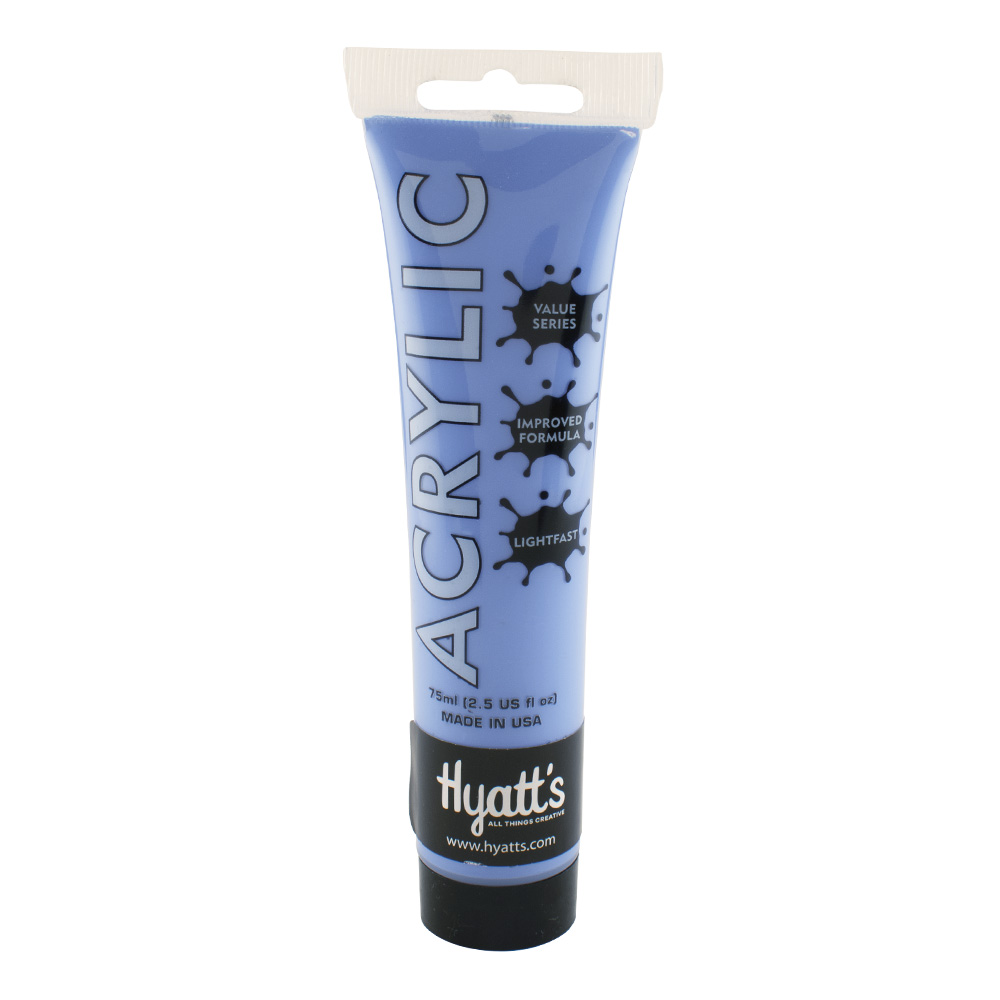 Hyatt's Acrylic 75 ml Light Blue Violet