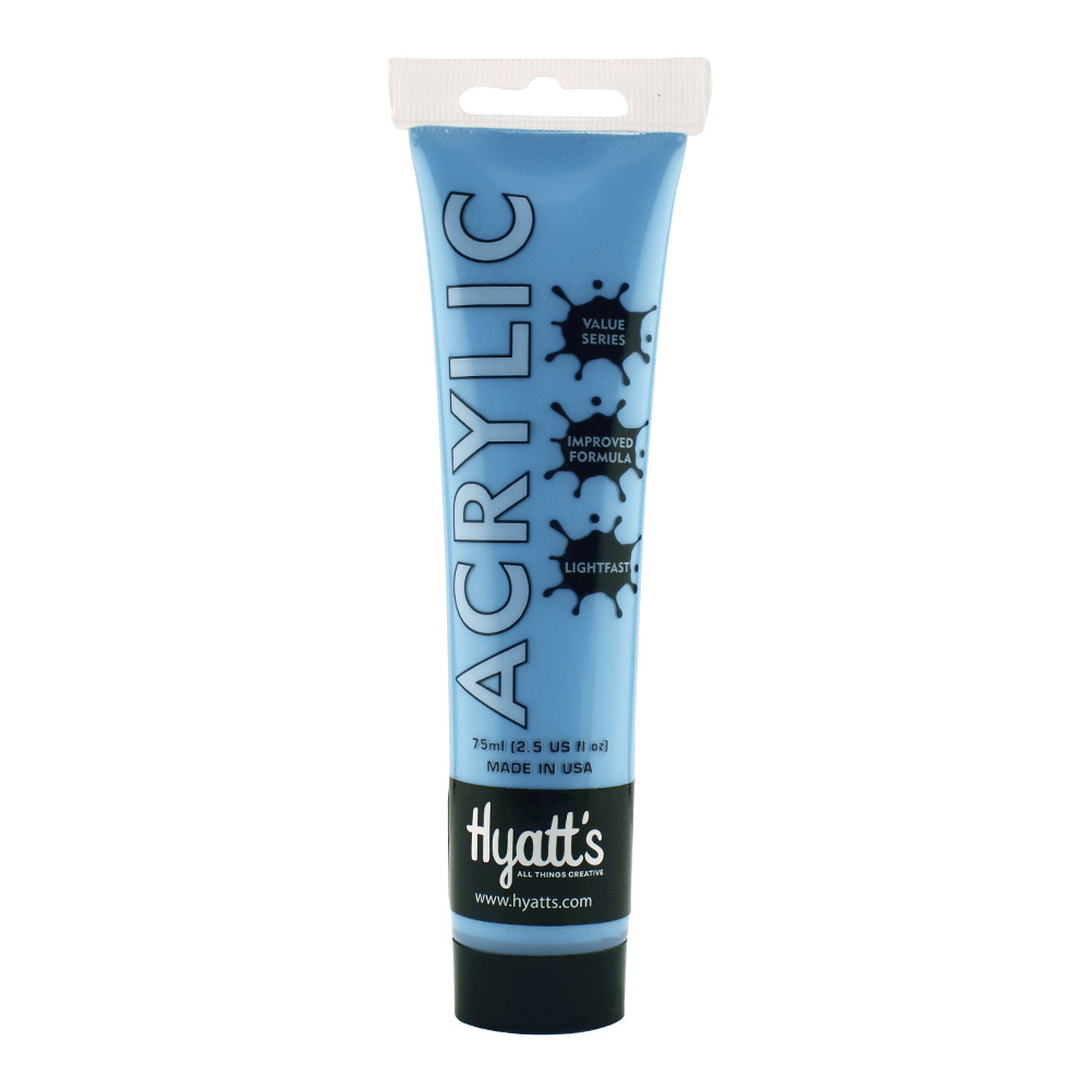 Hyatt's Acrylic 75 ml Light Blue Primary