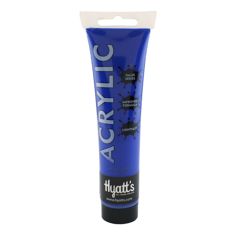 Hyatt's Acrylic 75 ml Ultra Blue