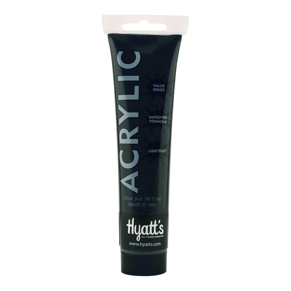 Hyatt's Acrylic 75 ml Mars Black