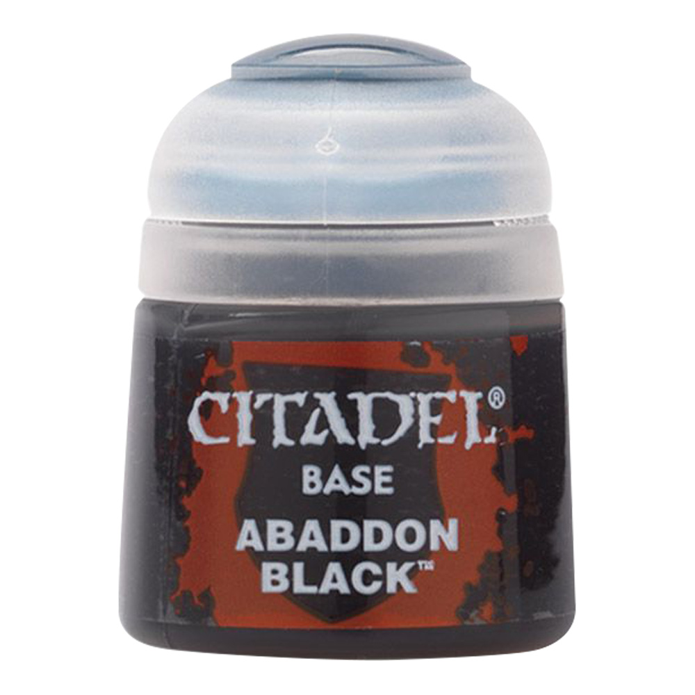 Citadel Base Paint Abaddon Black 12 ml