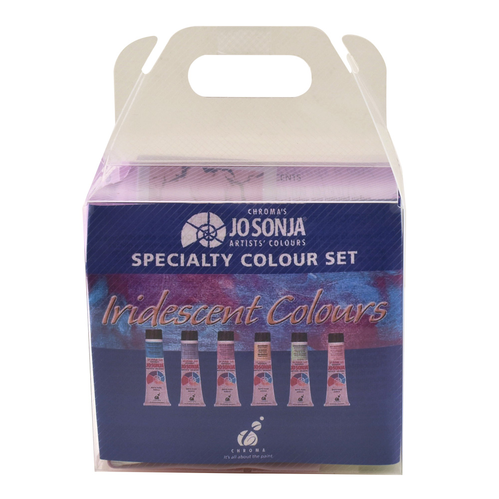 Jo Sonja Acryl Iridescent Set 6x20 ml Tubes