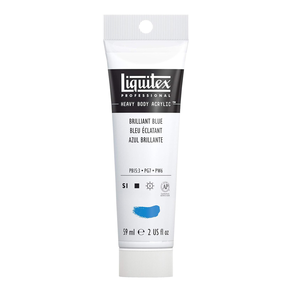 Liquitex Heavy Acrylic 2oz Brilliant Blue