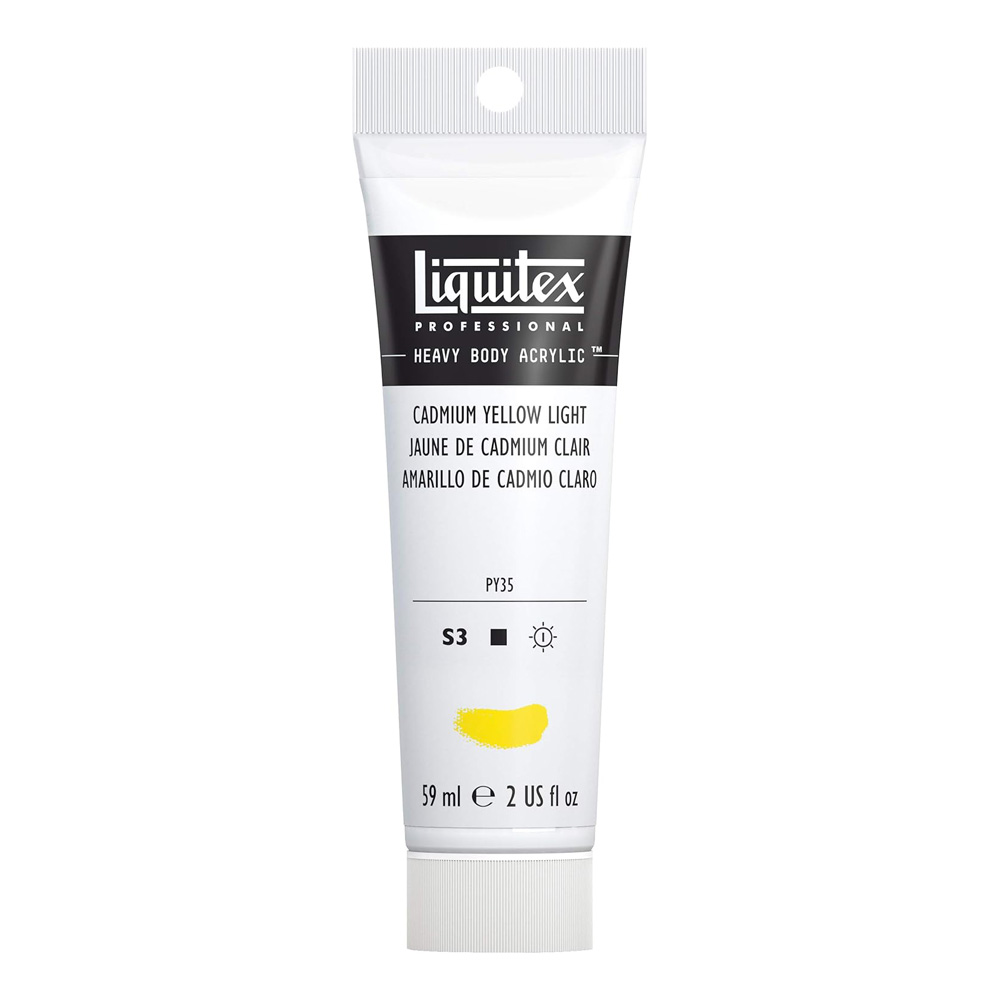 Liquitex Heavy Acrylic 2oz Cadmium Yellow Lt