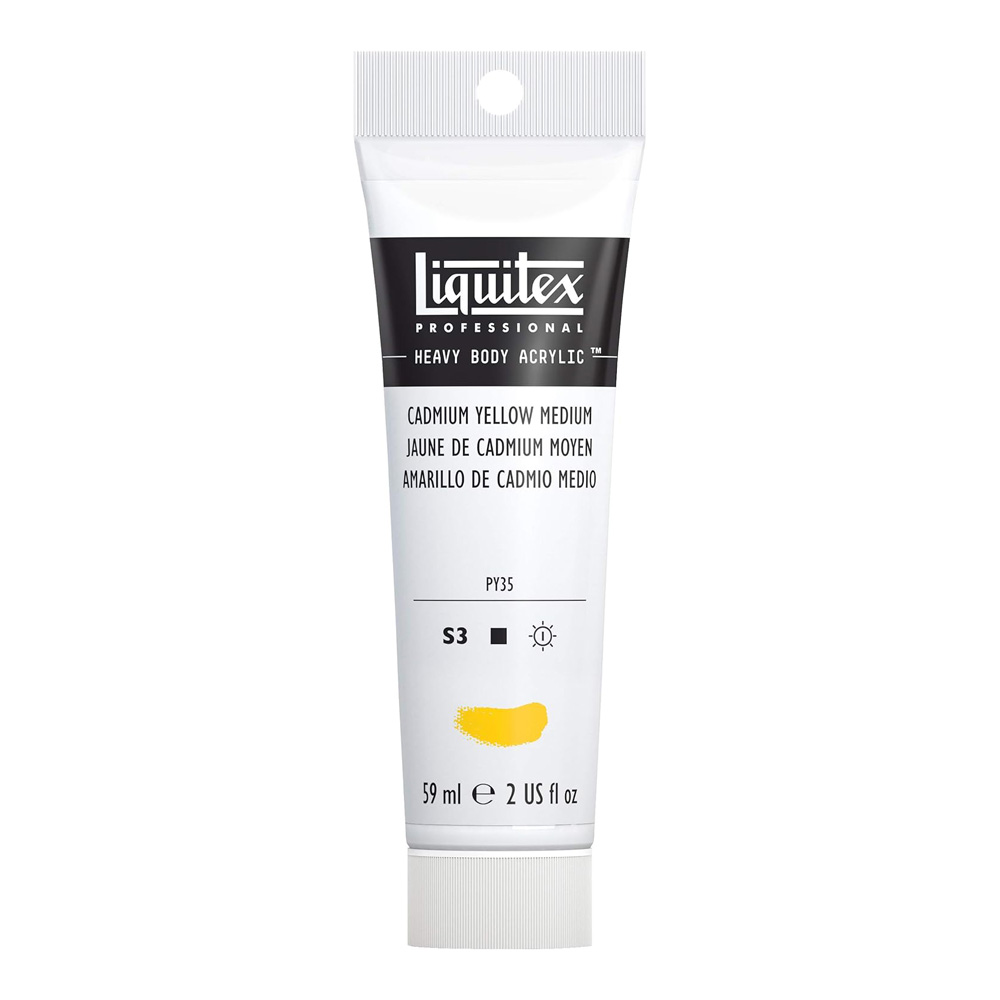 Liquitex Heavy Acrylic 2oz Cadmium Ylw Med