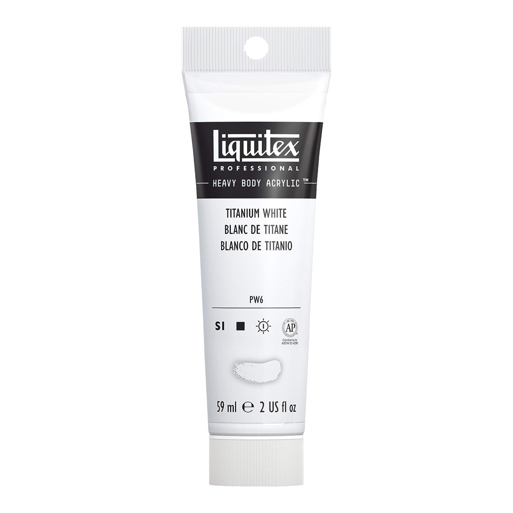 Liquitex Hvy Acrylic 2 oz Titanium White