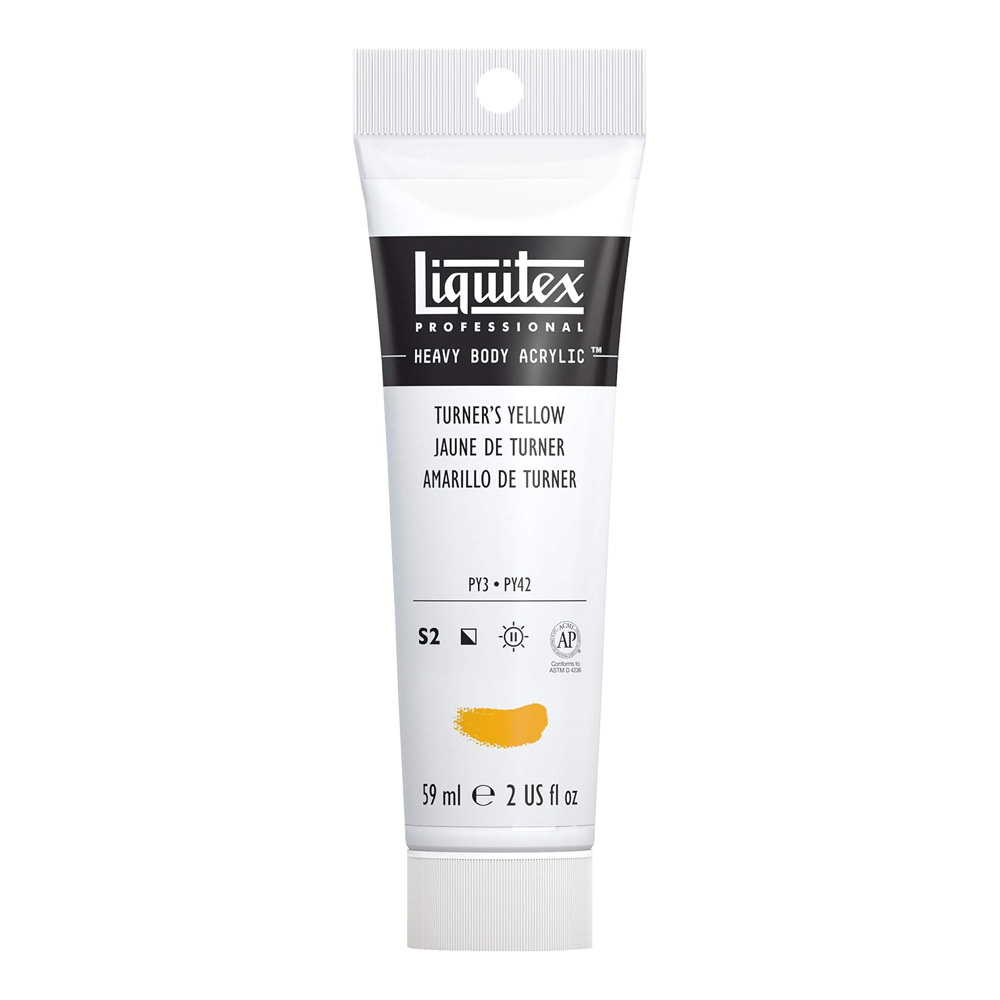 Liquitex Hvy Acrylic 2 oz Turners Yellow