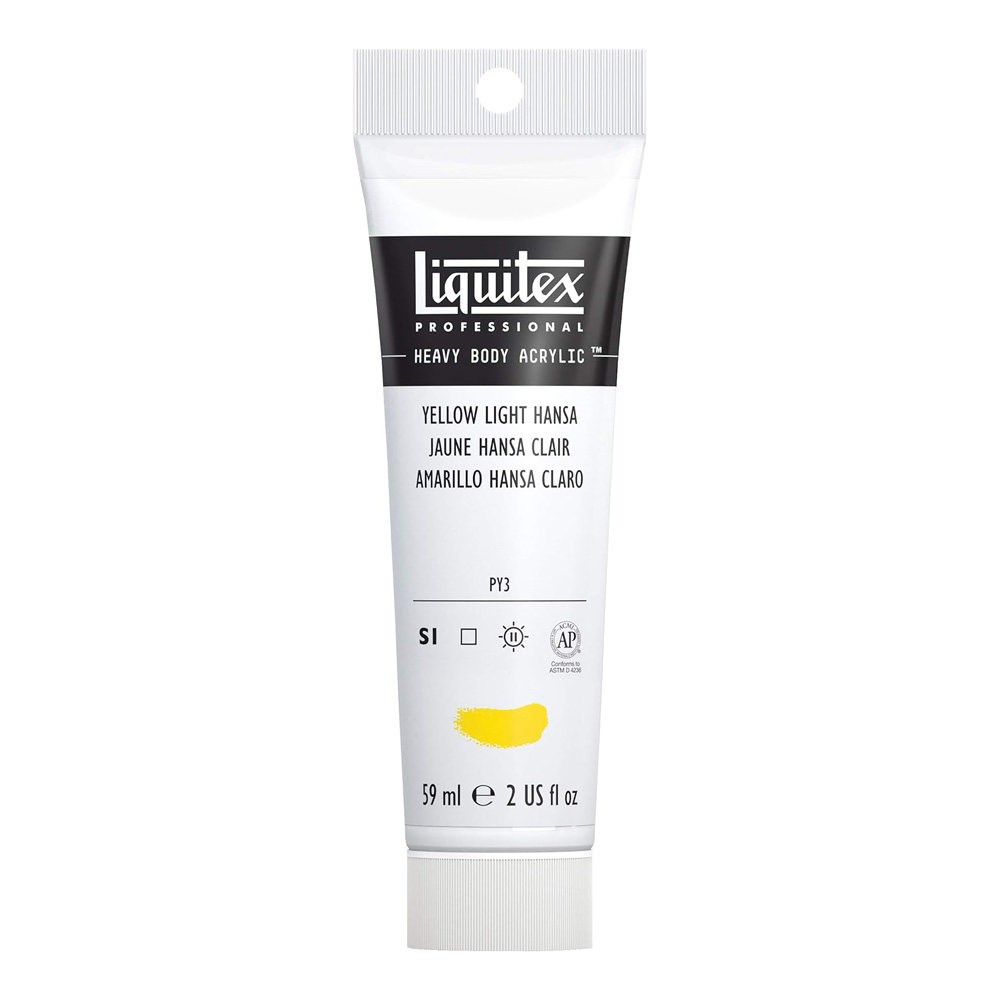 Liquitex Hvy Acrylic 2 oz Yellow Light Hansa