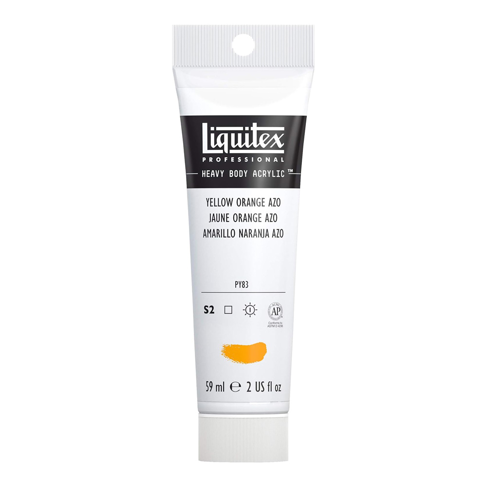 Liquitex Hvy Acrylic 2 oz Yellow Oxide