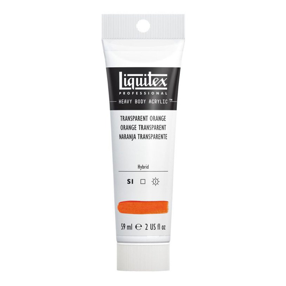 Liquitex Hvy Acrylic 2 oz Transparent Orange