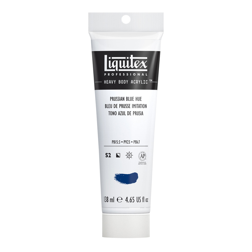 Liquitex Hvy Acryl 4.65 oz Prussian Blue Hue