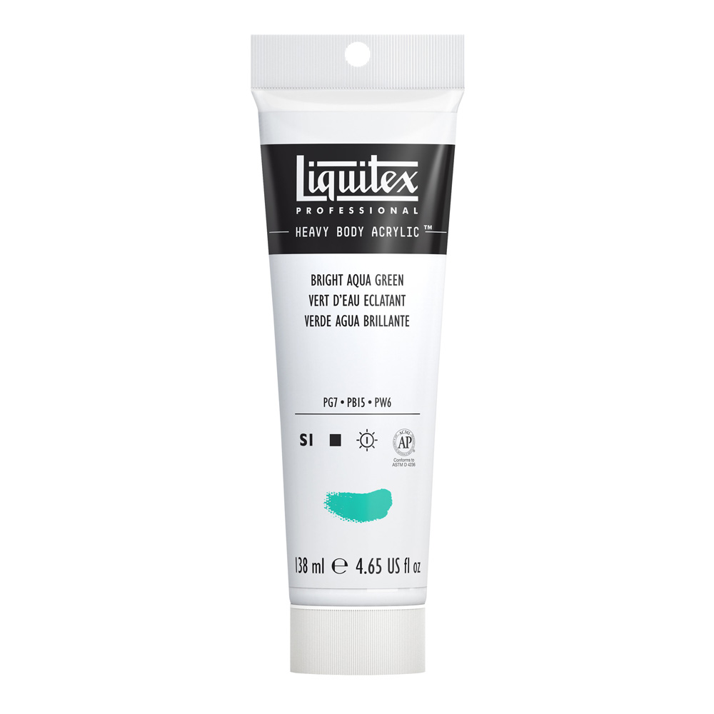 Liquitex Hvy Acryl 4.65 oz Bright Aqua Green