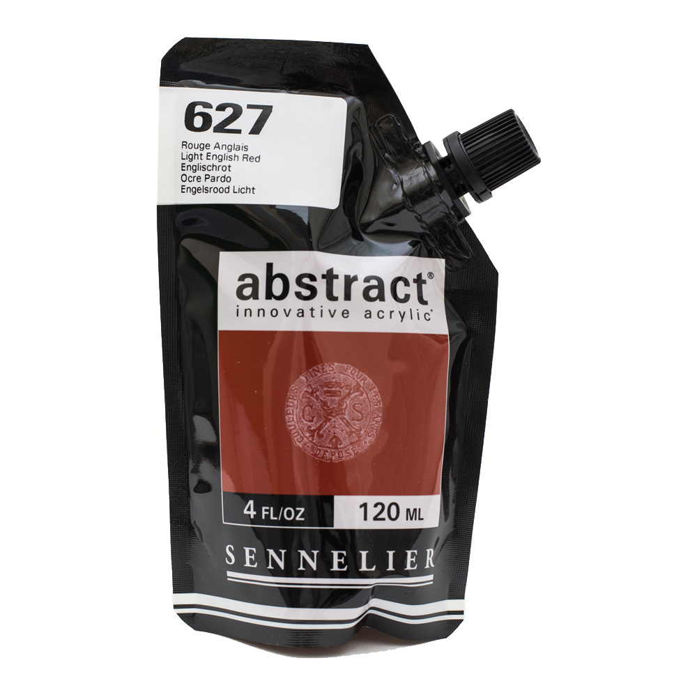 Abstract Acrylic 120 ml Light English Red