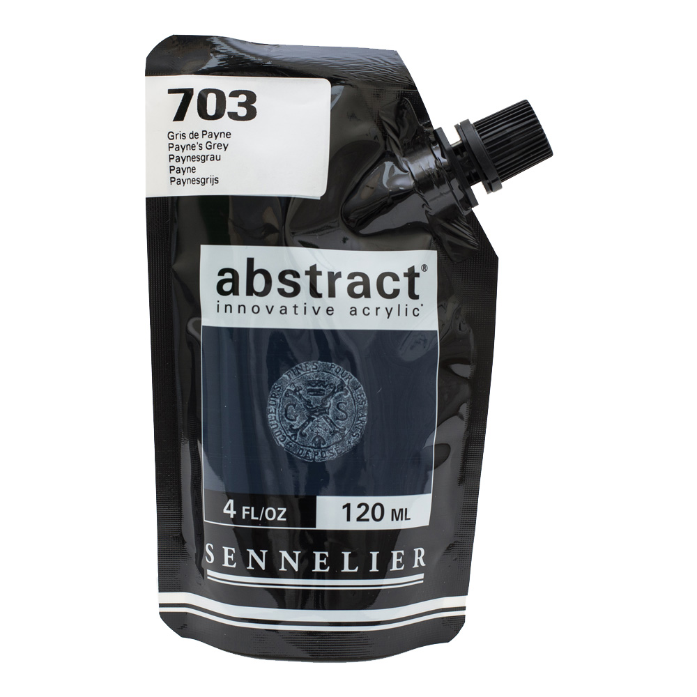 Abstract Acrylic 120 ml Payne's grey