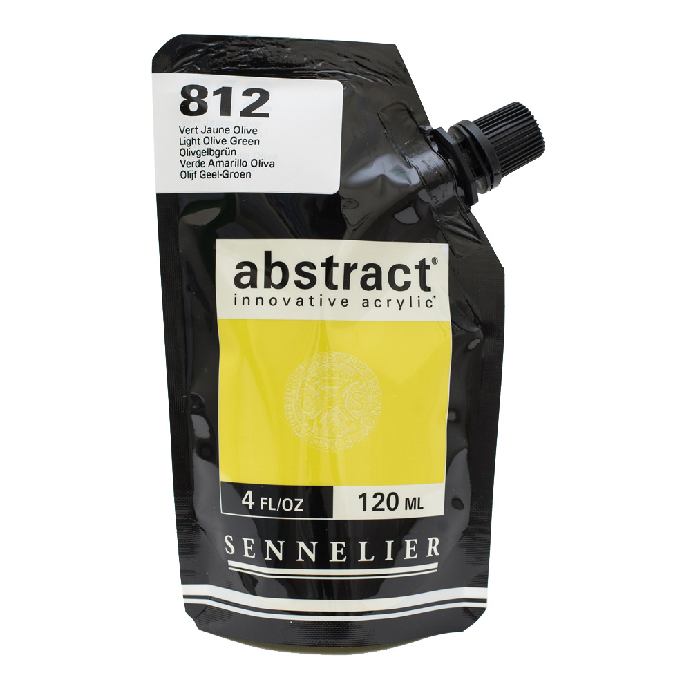 Abstract Acrylic 120 ml Light Olive Green