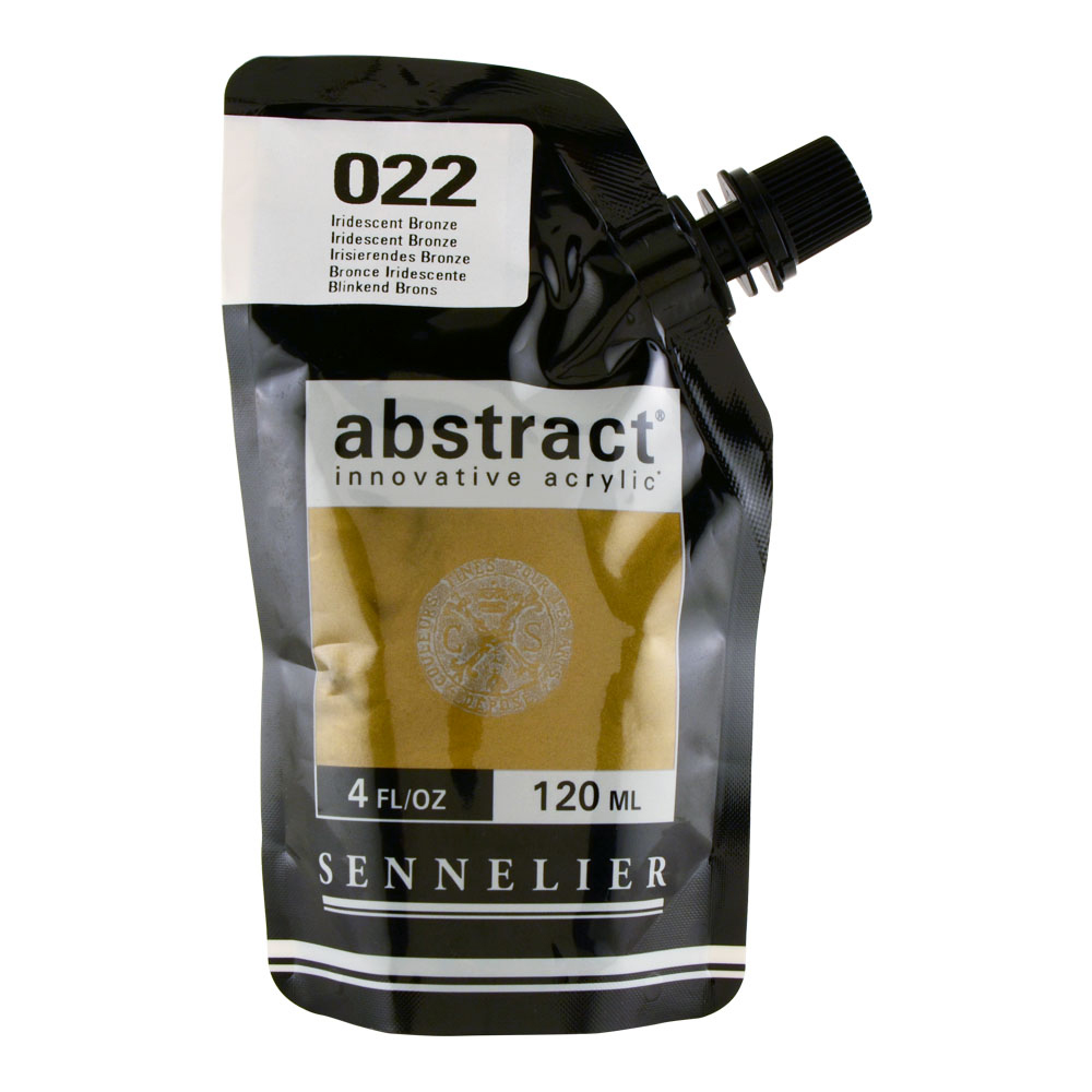 Abstract Acrylic 120 ml Iridescent Bronze