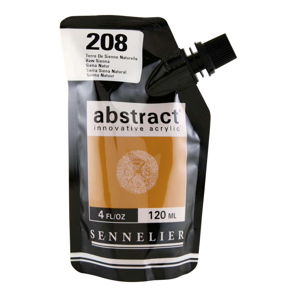 Abstract Acrylic 120 ml Raw Sienna