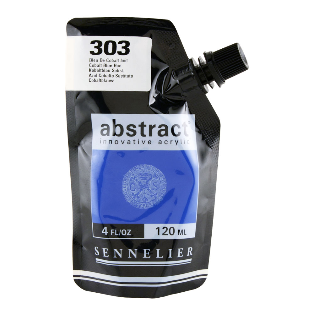 Abstract Acrylic 120 ml Cobalt Blue Hue