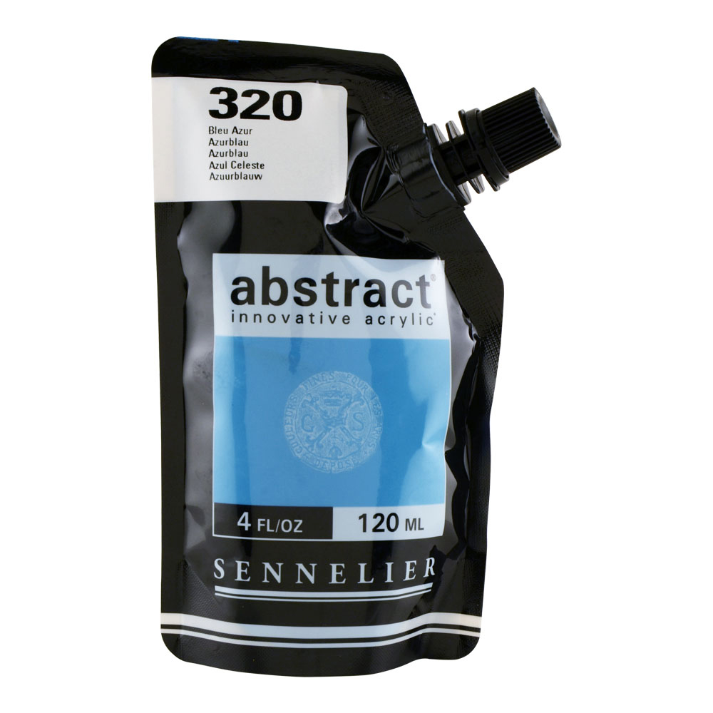 Abstract Acrylic 120 ml Azure Blue