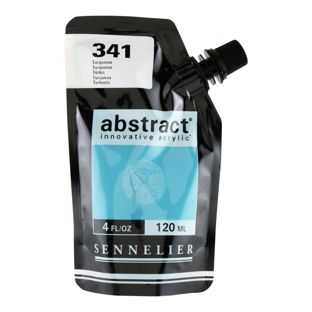 Abstract Acrylic 120 ml Turquoise