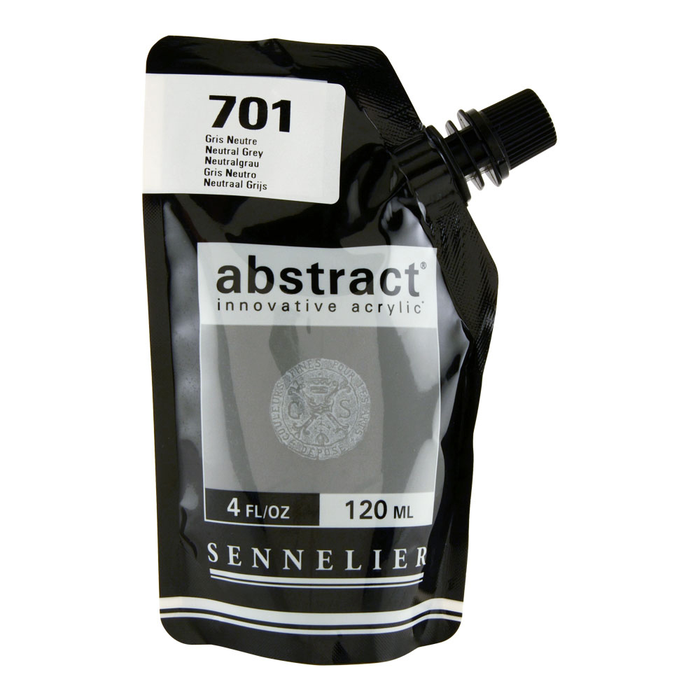 Abstract Acrylic 120 ml Neutral Gray