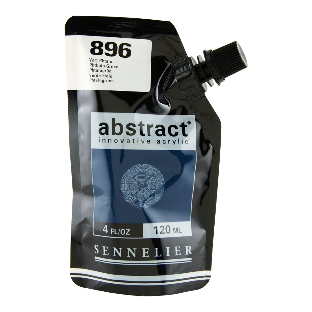 Abstract Acrylic 120 ml Phthalo Green