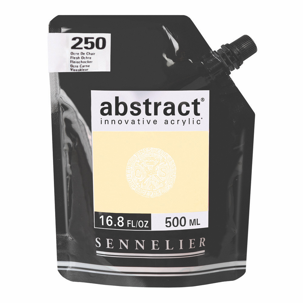 Abstract Acrylic 500 ml Flesh Ochre
