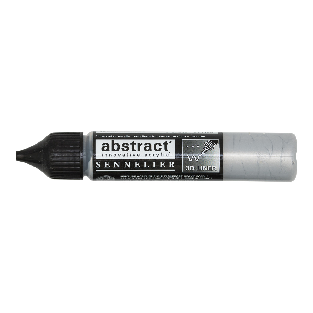 Abstract Liner 27 ml Iridescent Silver