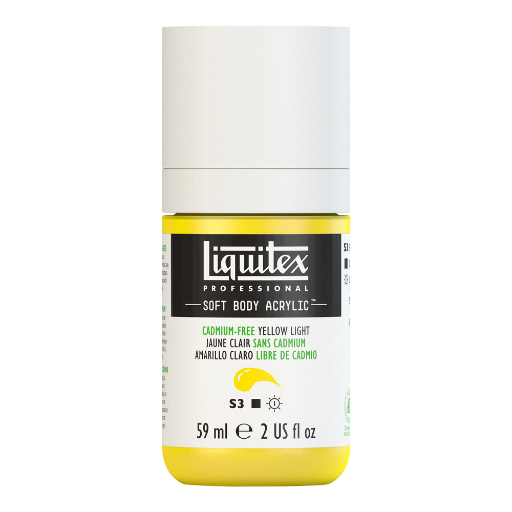 Liqtx Soft Acryl 2 oz Cad Free Yellow Lt