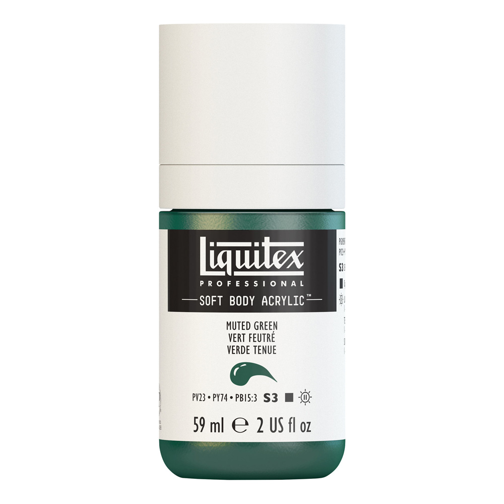 Liqtx Soft Acryl 2 oz Muted Green