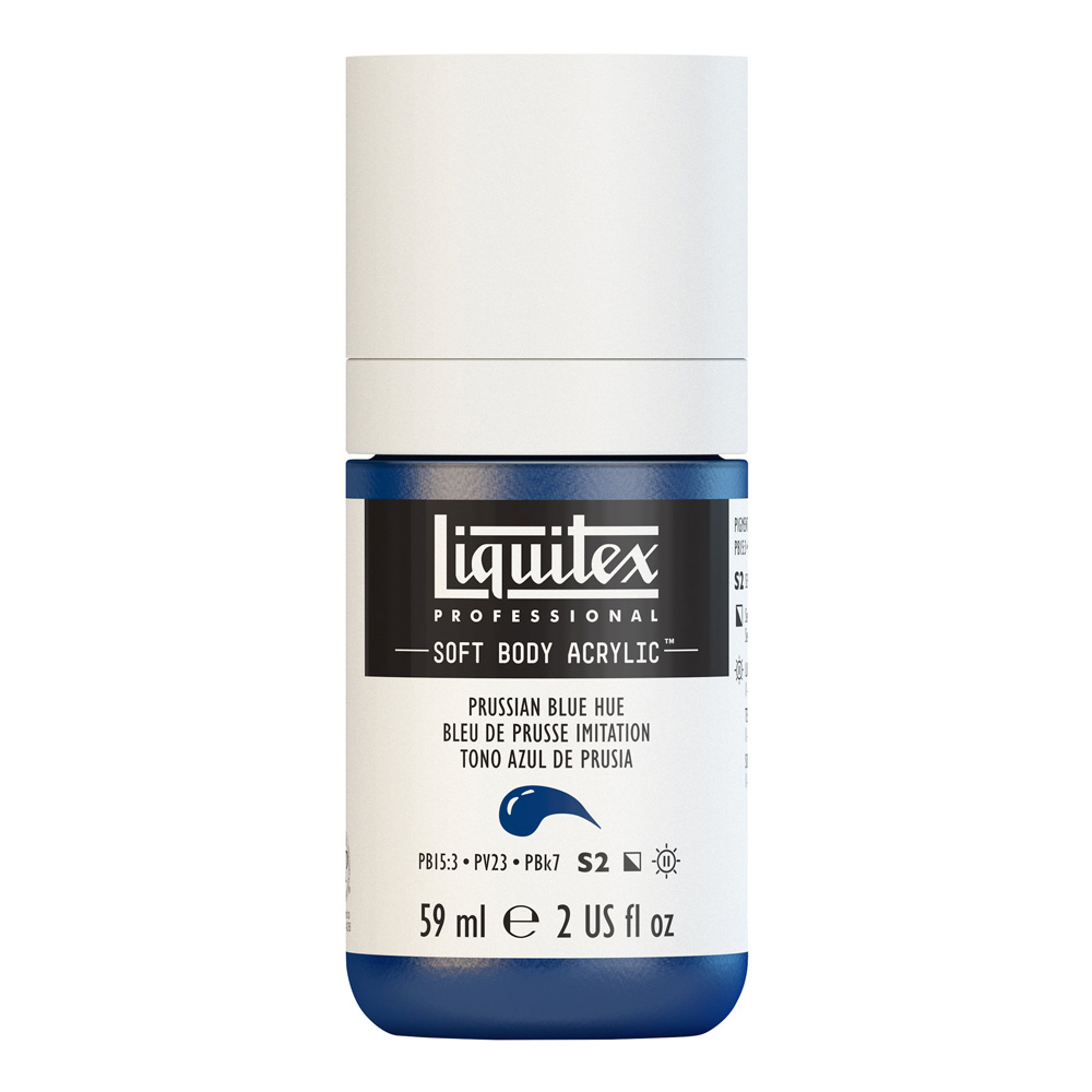 Liqtx Soft Acryl 2 oz Prussian Blue Hue