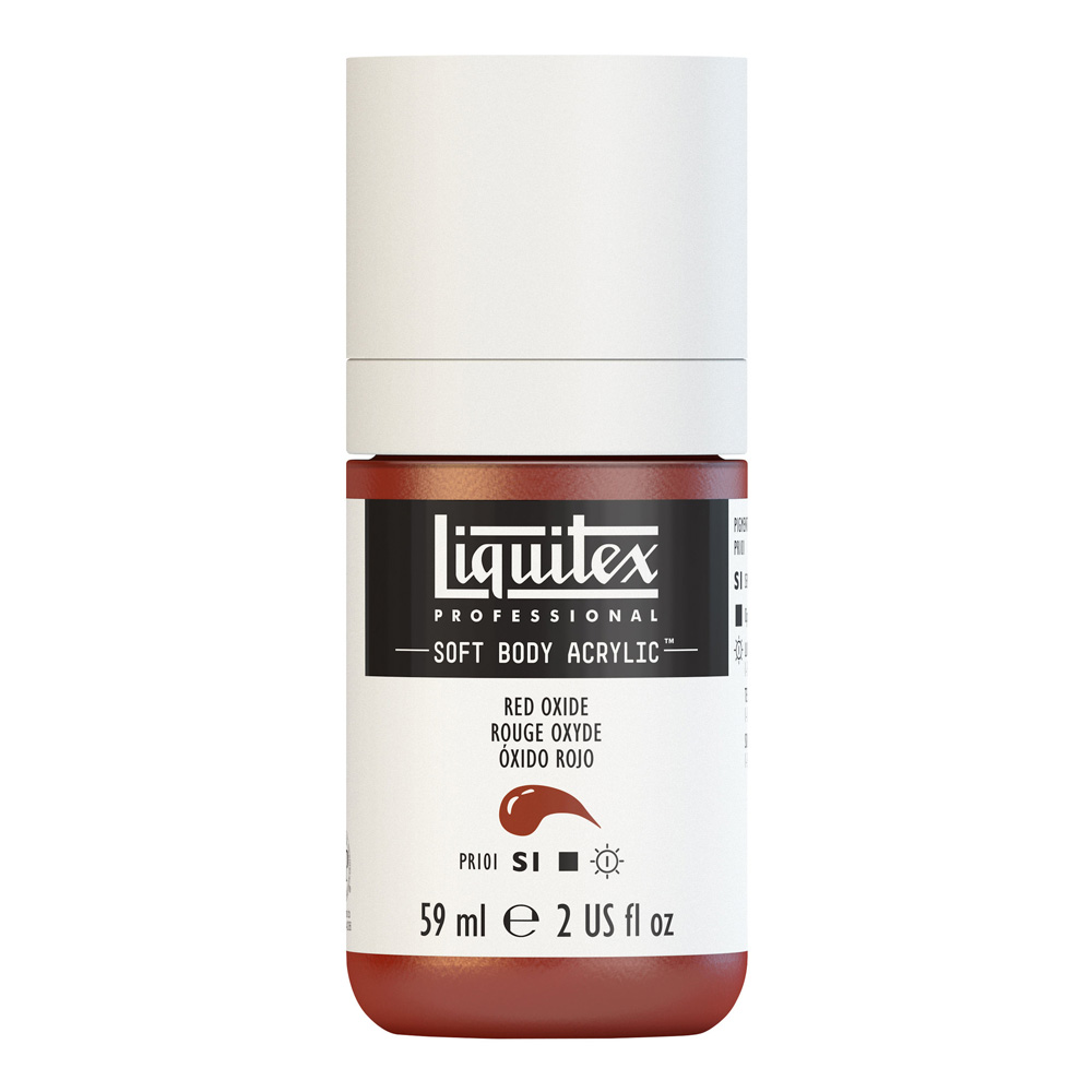 Liqtx Soft Acryl 2 oz Red Oxide