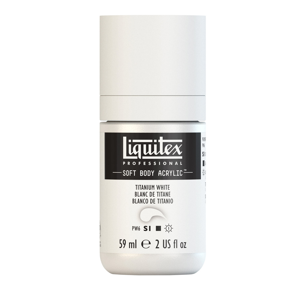 Liqtx Soft Acryl 2 oz Titanium White