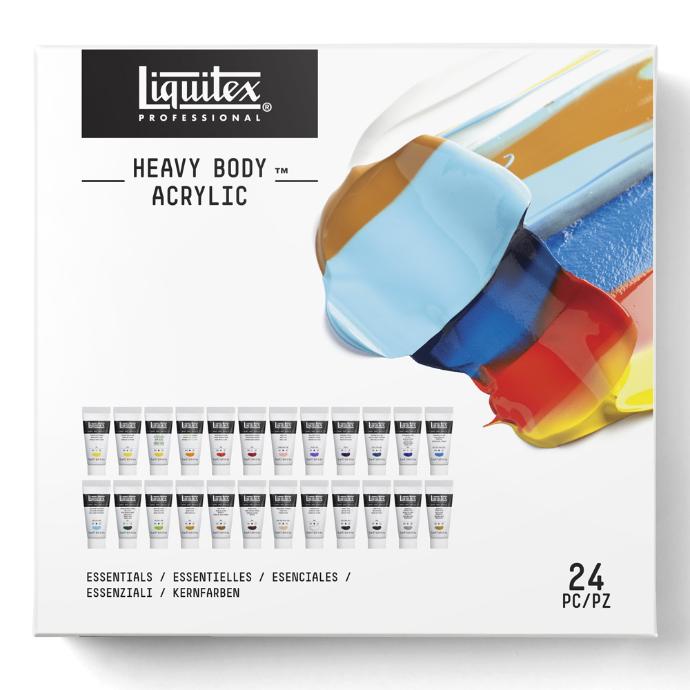 Liquitex | Heavy Body Acrylic 22ml Essentials Set of 24