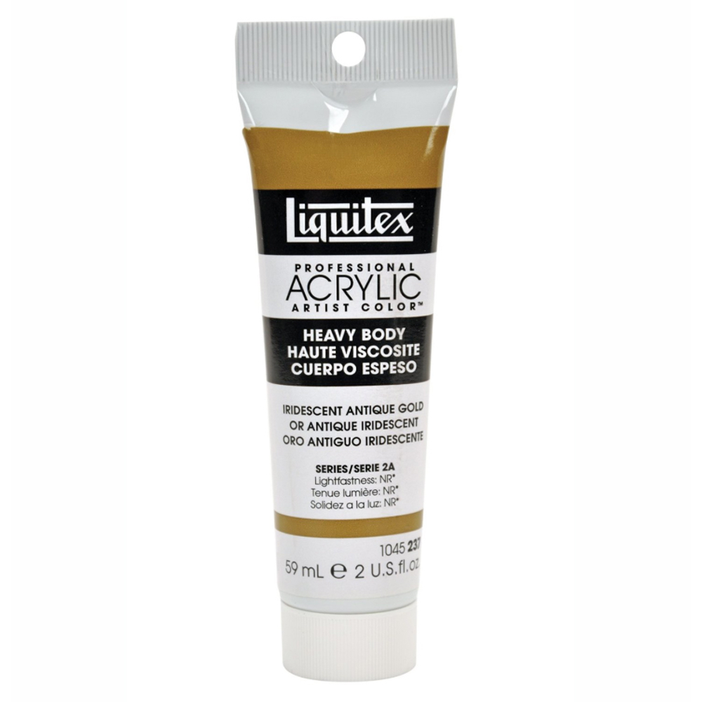 Liquitex Heavy Acrylic 2 oz Irid Antique Gold