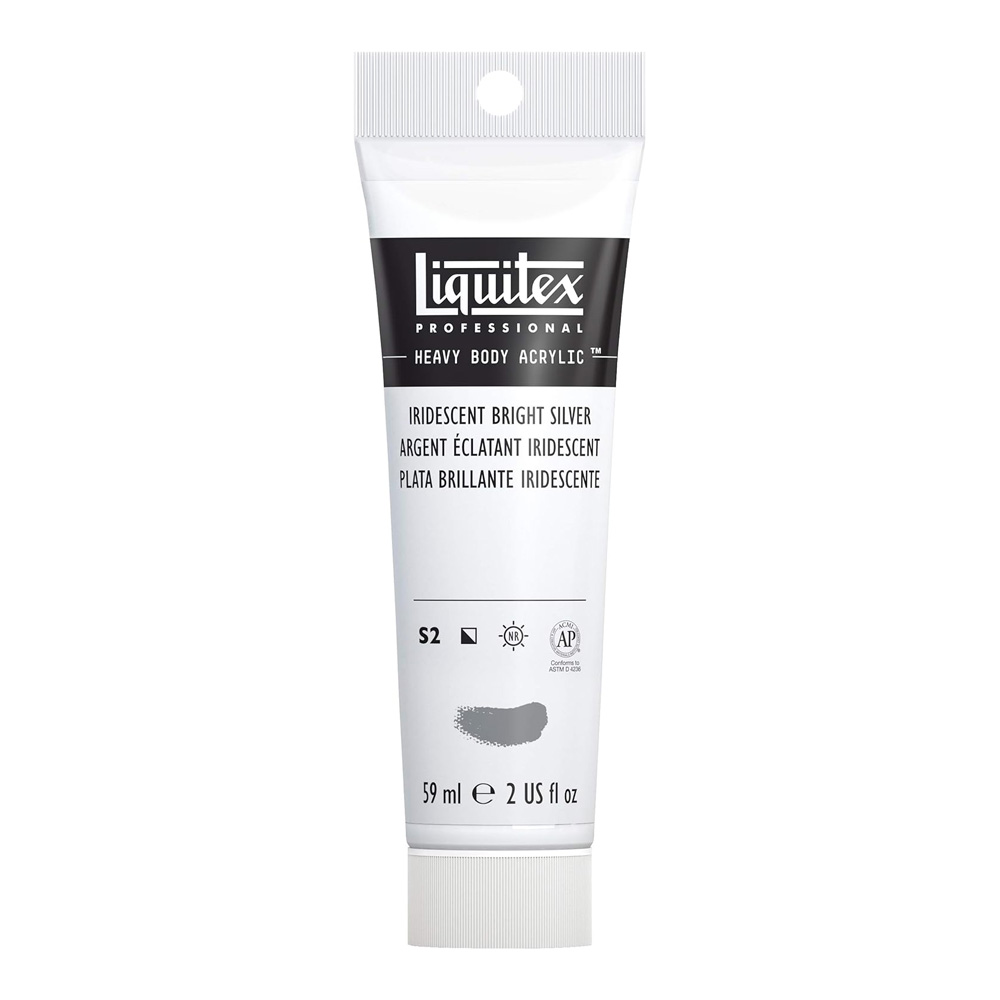 Liquitex Hv Acrylic 2 oz Irid Bright Silver