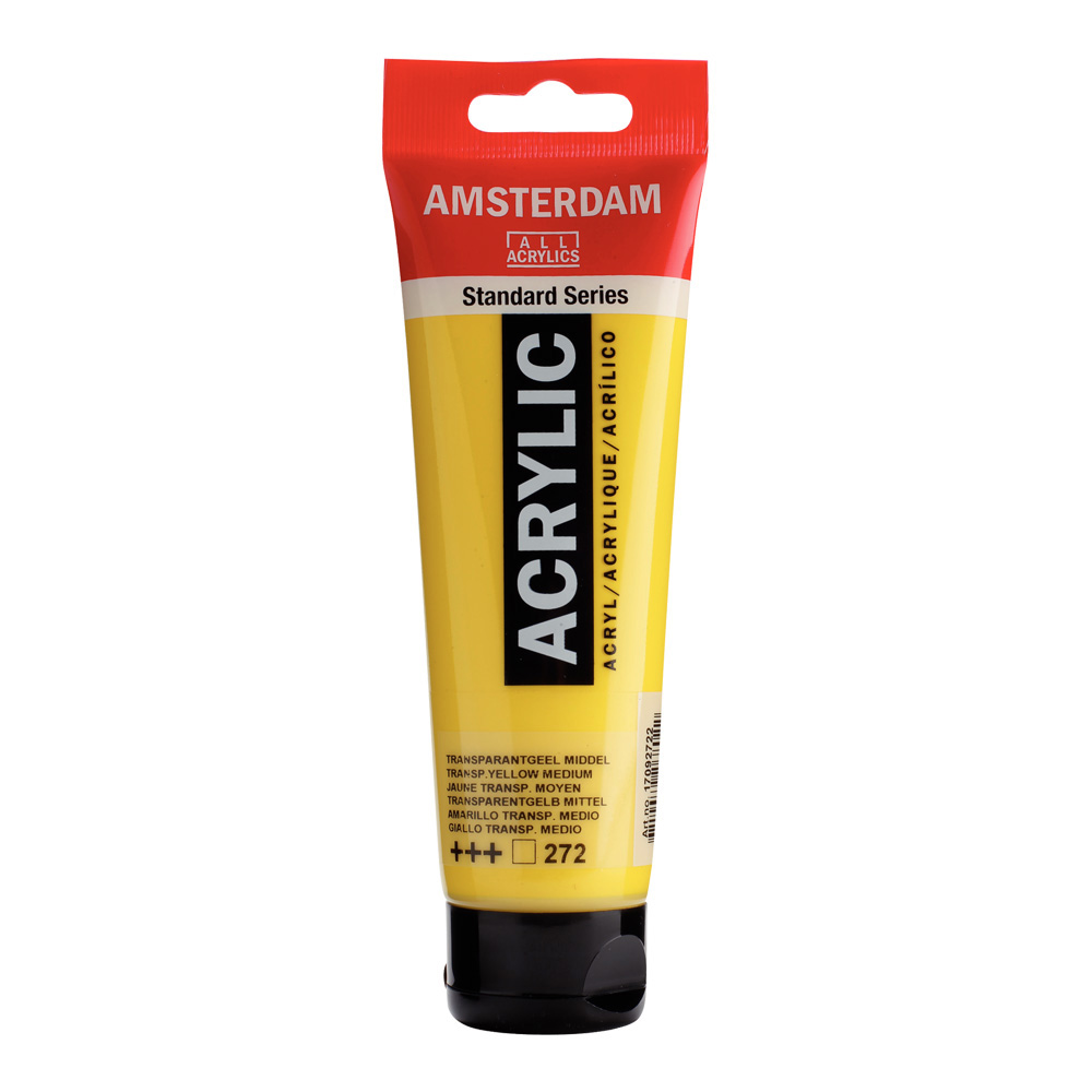 Amsterdam Acrylic 120 ml Transparent Yellow M