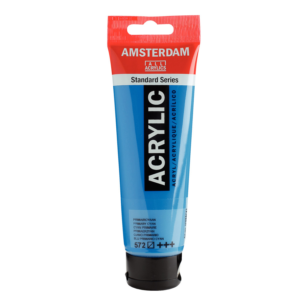 Amsterdam Acrylic 120 ml Primary Cyan