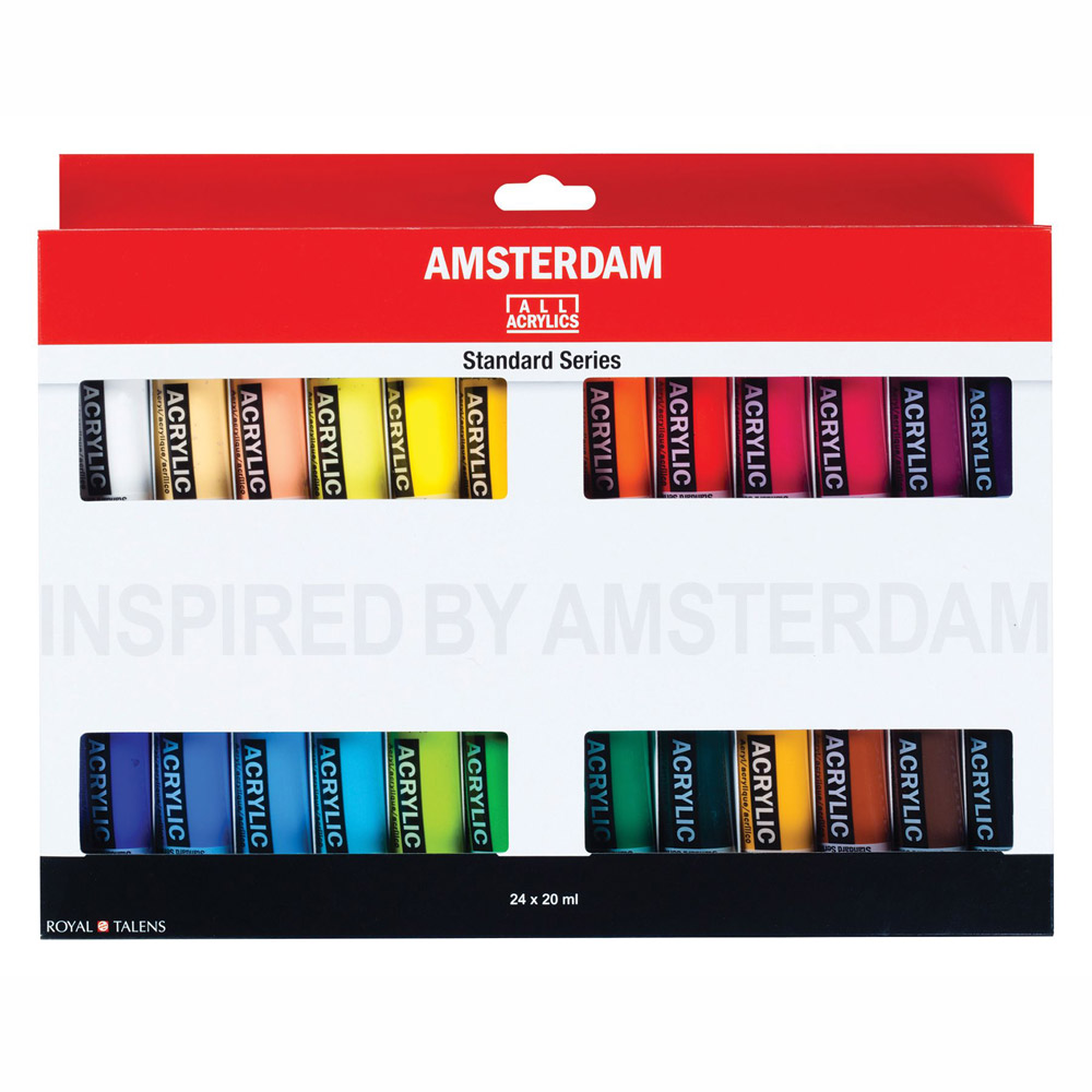 Amsterdam Acrylic 20 ml 24-Color Set