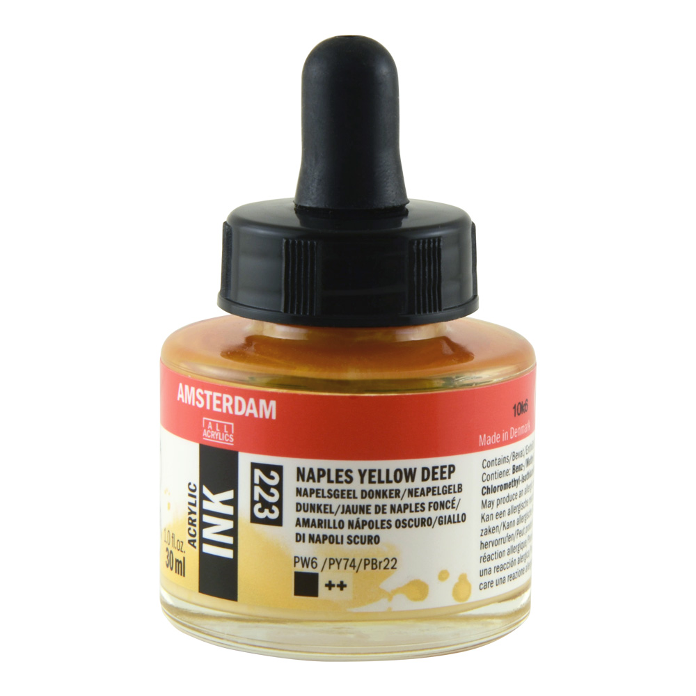 Amsterdam Acrylic Ink 30 ml Naples Yellow Dee