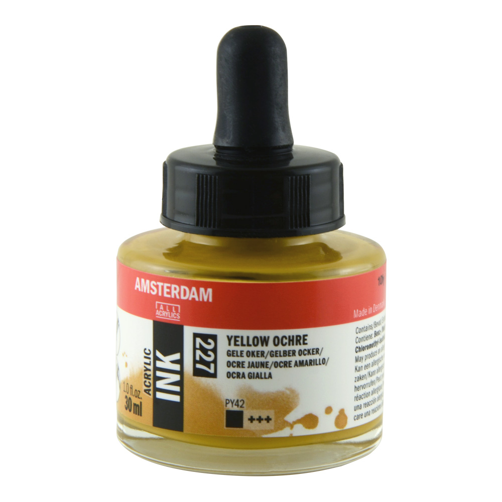 Amsterdam Acrylic Ink 30 ml Yellow Ochre