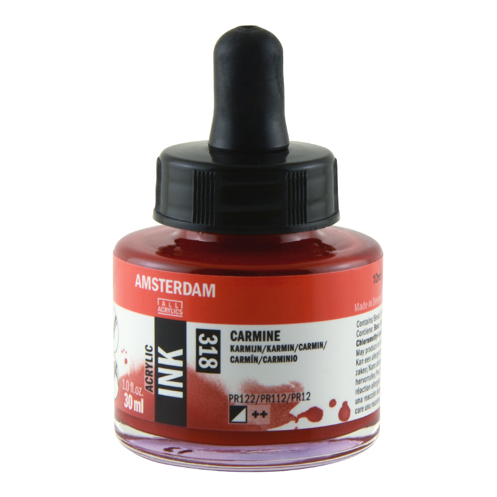 Amsterdam Acrylic Ink 30 ml Carmine