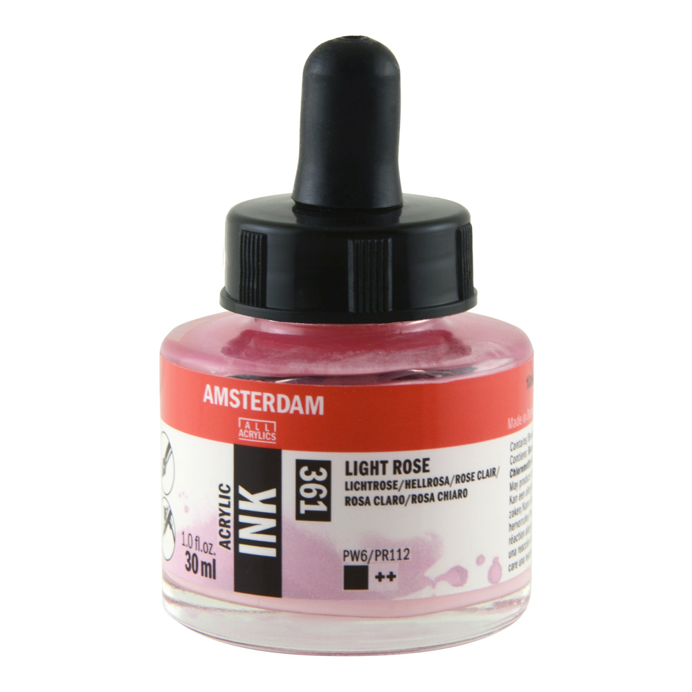 Amsterdam Acrylic Ink 30 ml Light Rose