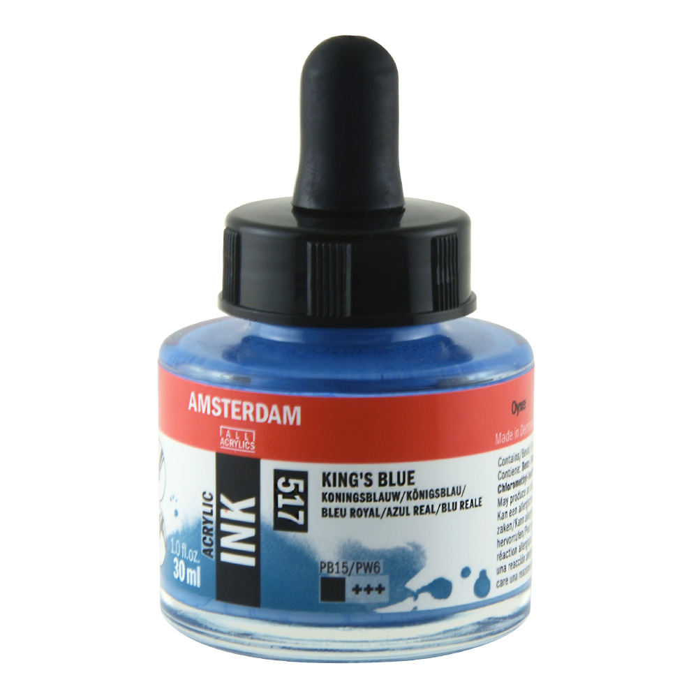 Amsterdam Acrylic Ink 30 ml Kings Blue