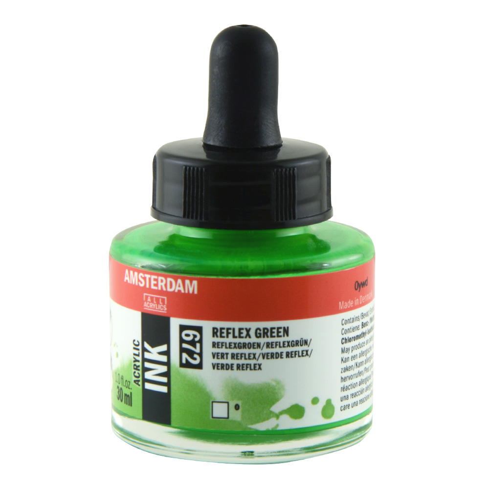 Amsterdam Acrylic Ink 30 ml Reflex Green